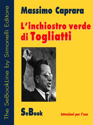 cover image of L'inchiostro verde di Togliatti